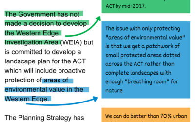 Minister Steel’s Initial Response to the Western Edge Campaign