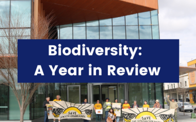 Biodiversity: A Year in Review