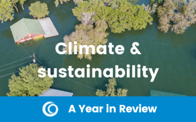 Climate & sustainability: A year in review 2022