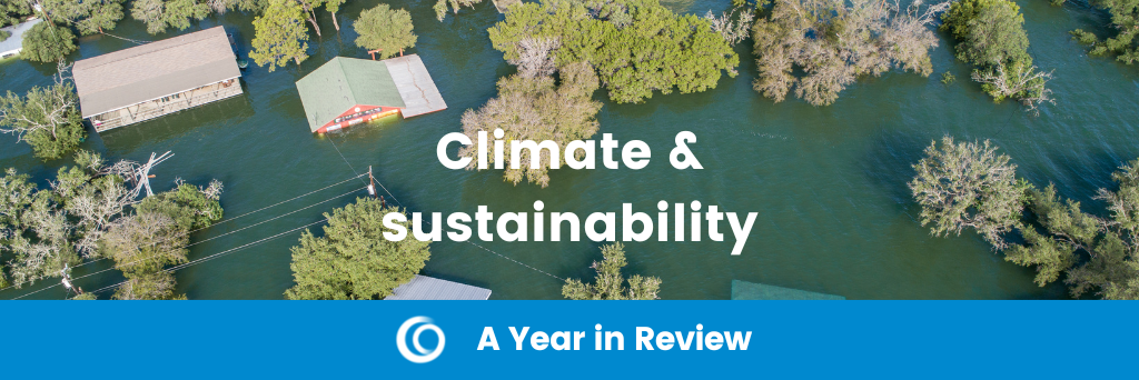 Climate & sustainability: A year in review 2022