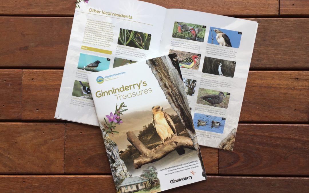 Ginninderry Treasures Booklet