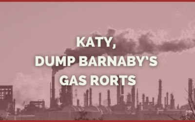 Katy, dump Barnaby’s gas rorts