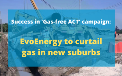 MEDIA RELEASE: Evoenergy’s Gas Plan good… but not good enough