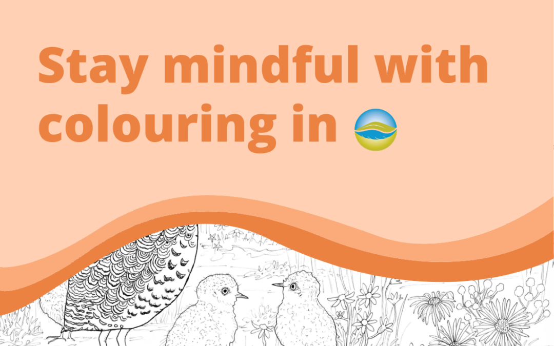 Stay mindful with colouring in