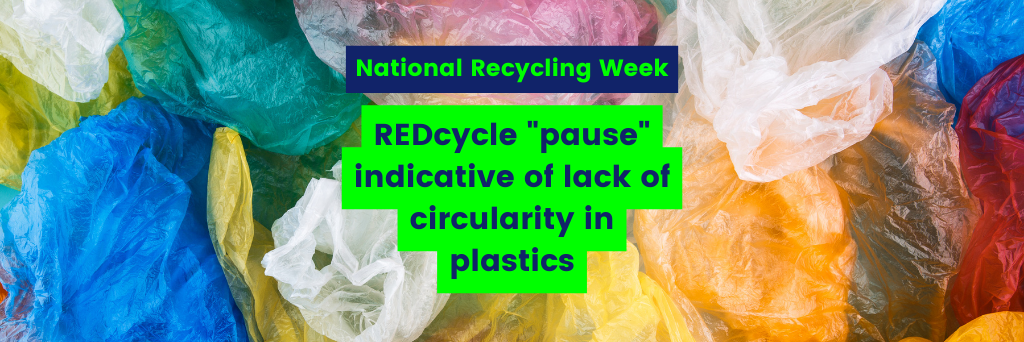 REDcycle “pause” indicative of lack of circularity in plastics